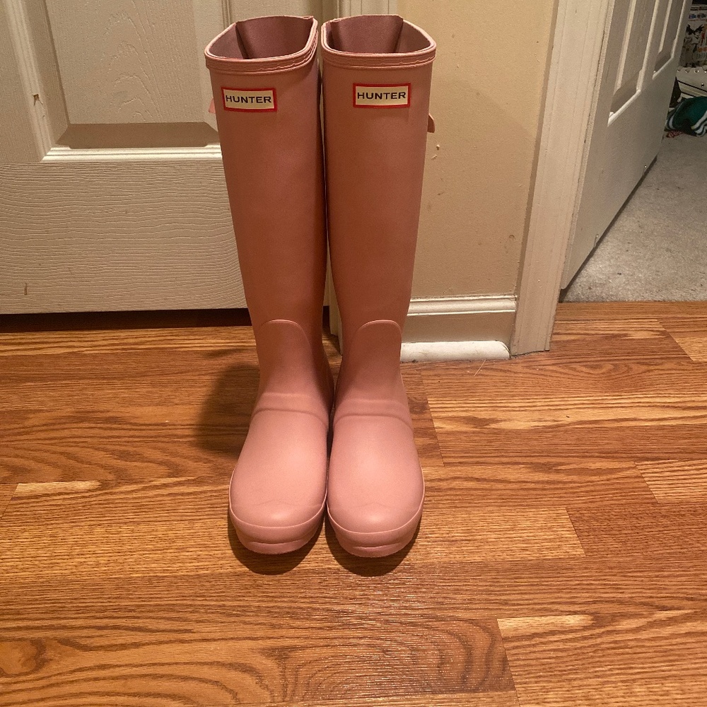 Pink Hunter Boots
